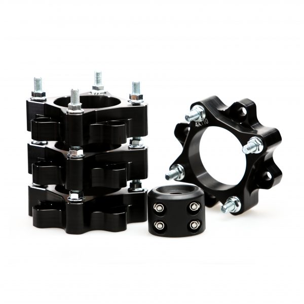 Set 4 distantiere ATV CAN AM 4x136 35mm plus opritor de troliu Negru